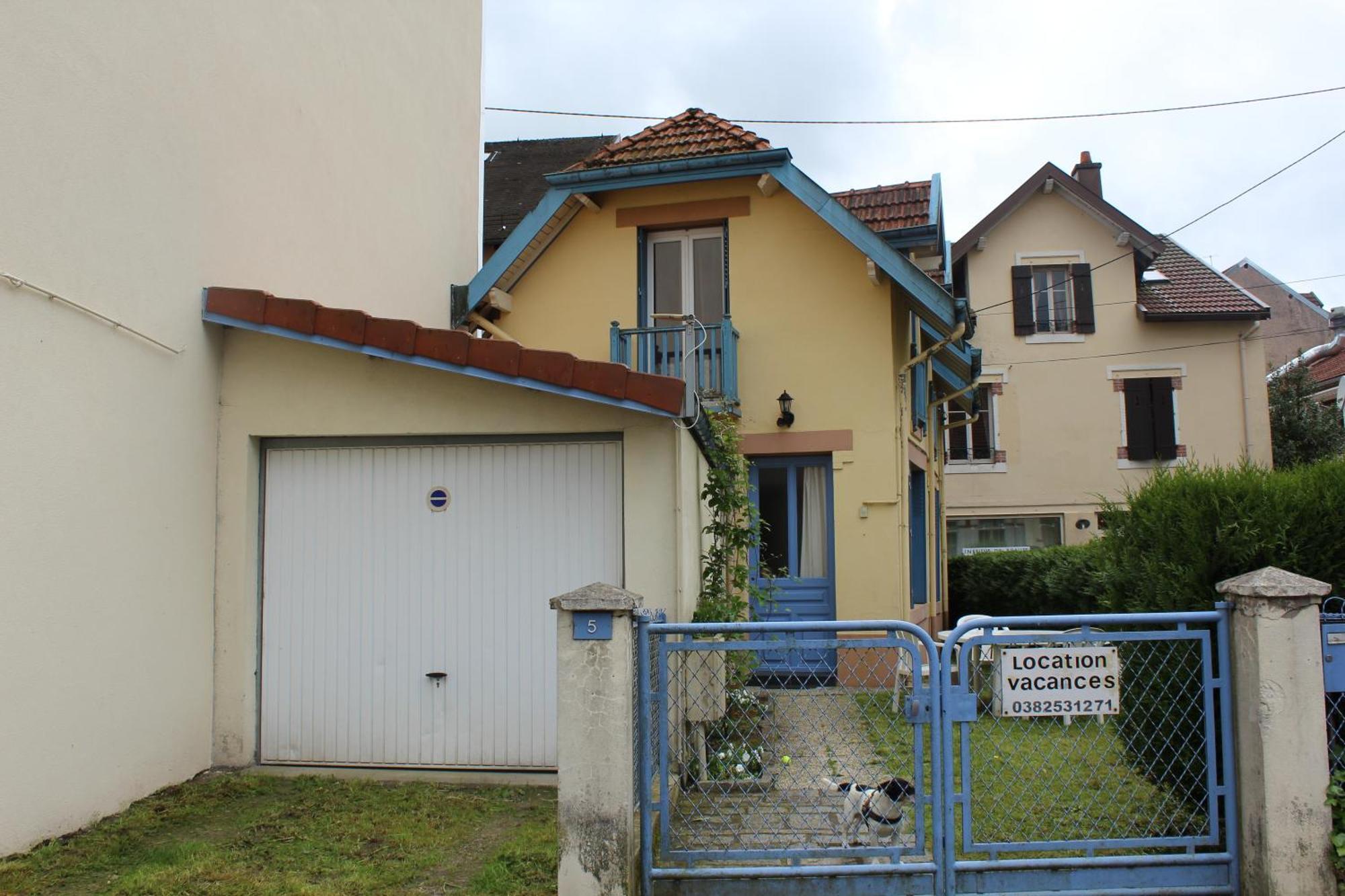 La Maison Jaune Et Bleue Villa Gérardmer Exterior foto